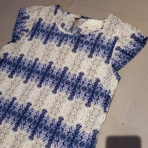 Cynthia Rowley top 100% Silk